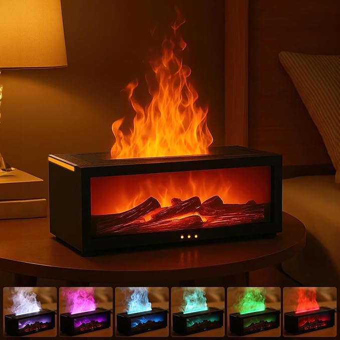 Humidificateur d'air de cheminée créatif