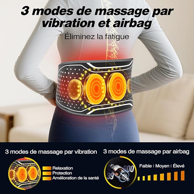 Ceinture de massage chaufant