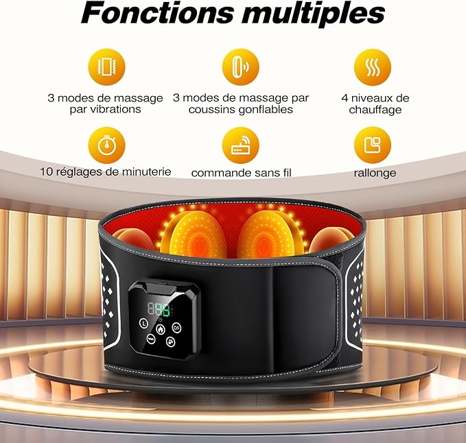 Ceinture de massage chaufant