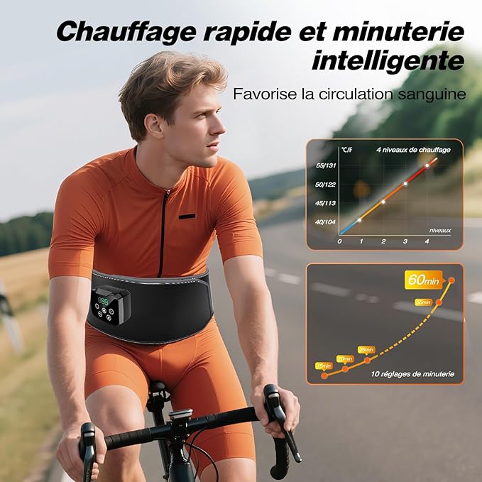 Ceinture de massage chaufant